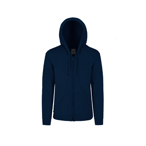 HOODIE YAZ POLY CON CIERRE UNISEX - Vista 10